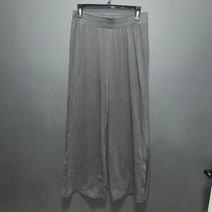 Zara Women’s Wide Leg Casual Pants Medium Gray